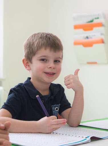 Kind bei einer DortmannKids-Einheit